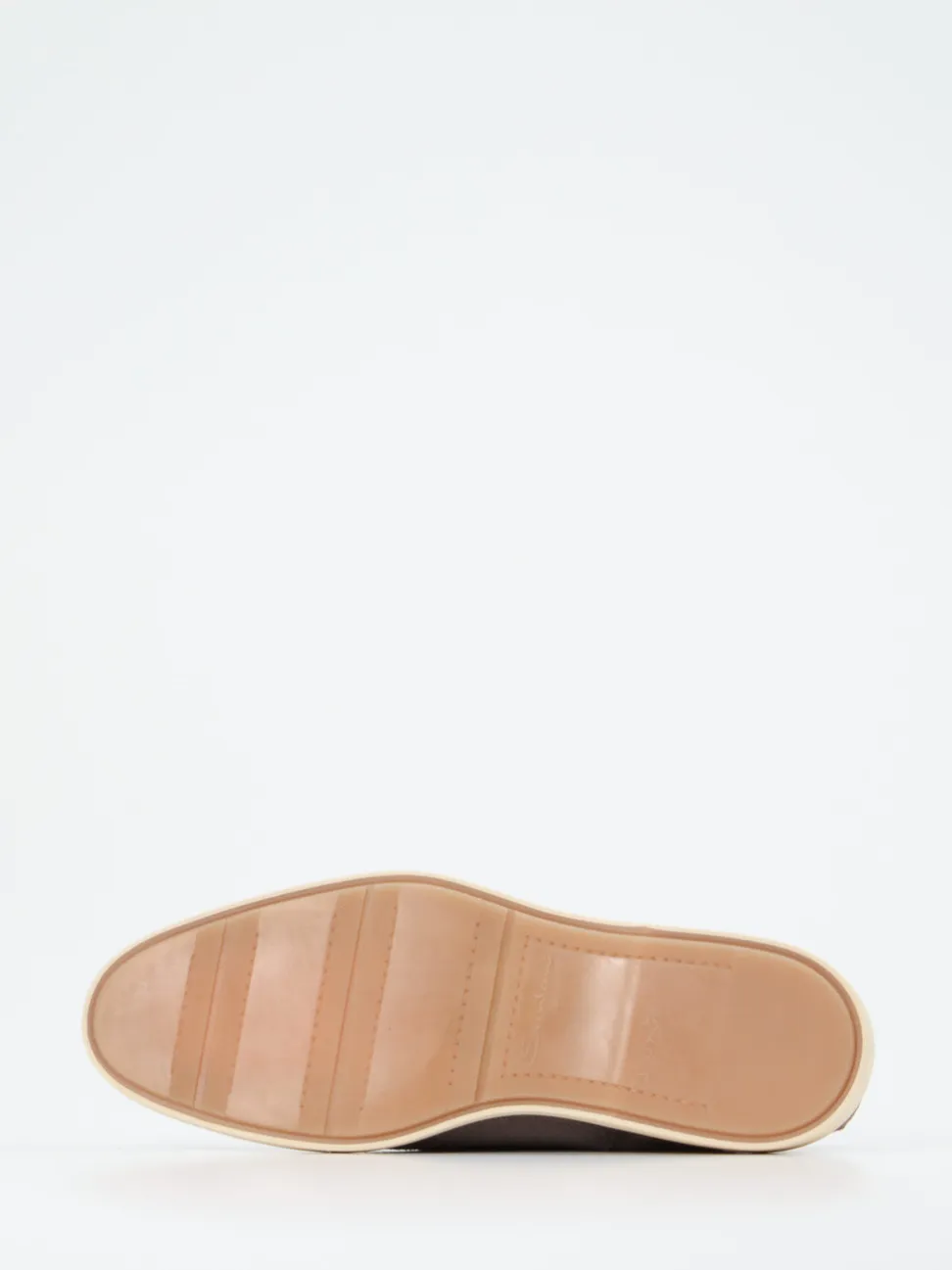 Santoni – Slip-On aus Veloursleder in Grau