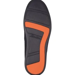 Santoni – Slip-On Sneaker aus Veloursleder Dunkelblau
