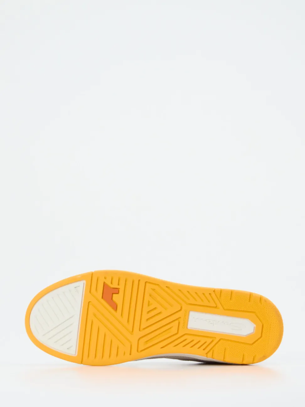 Santoni – Sneaker aus Kalbleder in Cremeweiß