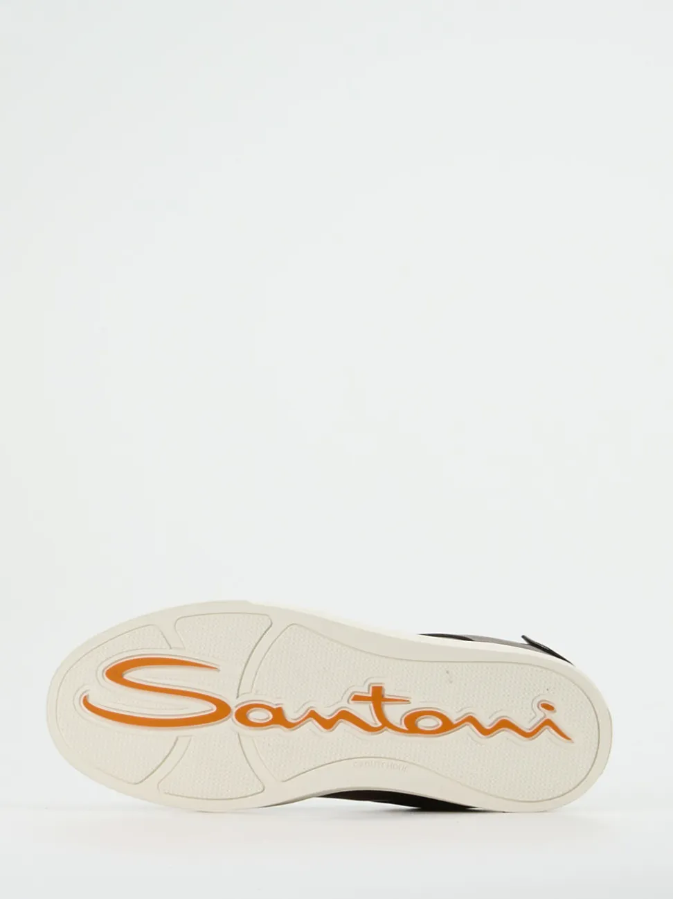 Santoni – Sneaker aus Kalbleder Dunkelbraun