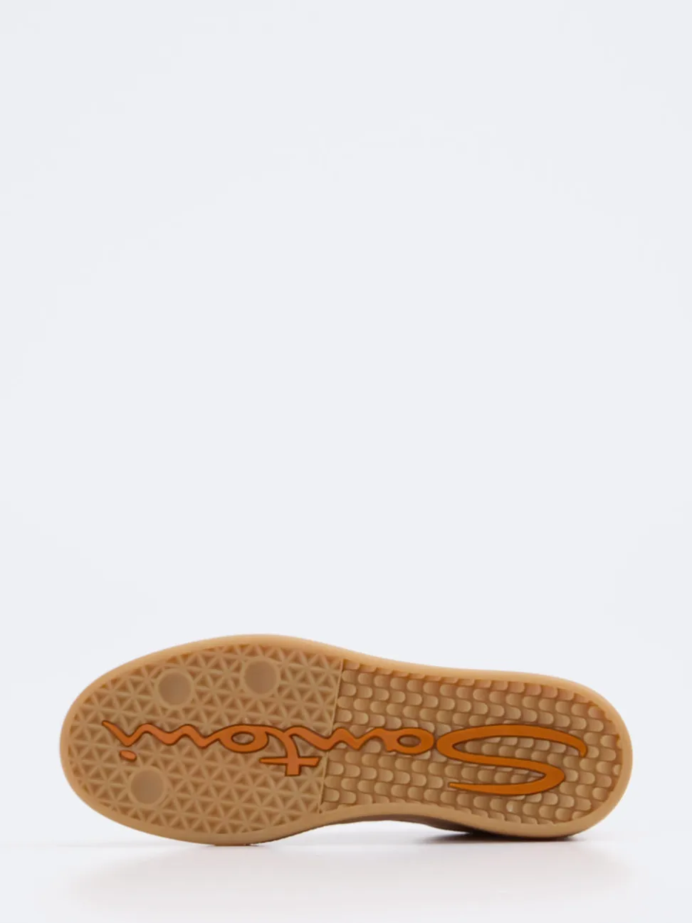 Santoni – Sneaker aus Veloursleder in Beige