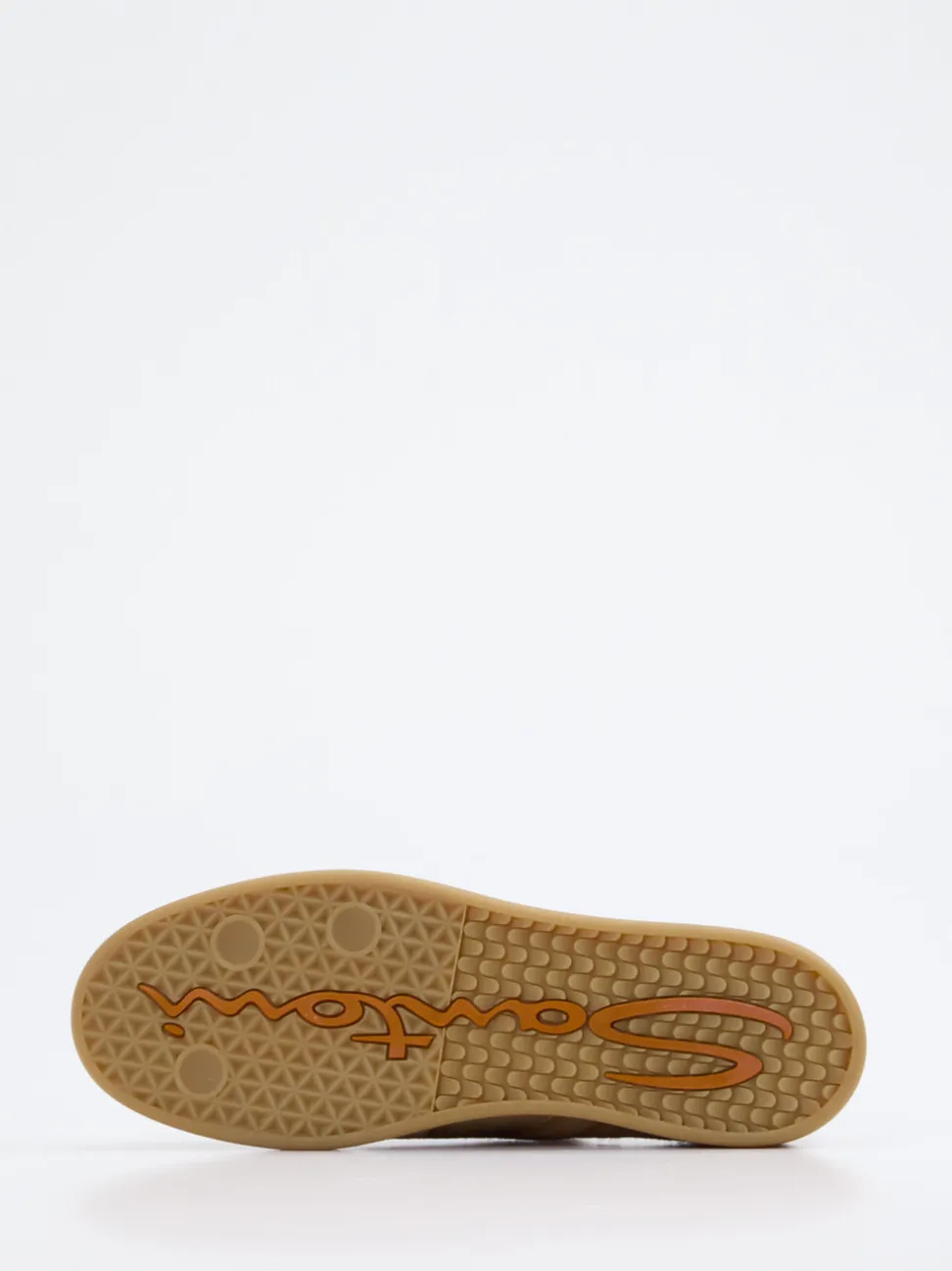 Santoni – Sneaker aus Veloursleder sandbeige