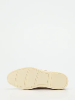 Santoni – Stiefelette aus Kalbleder mit Lammfellfutter