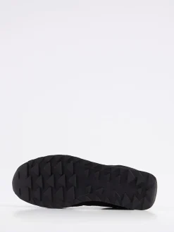 Saucony – Retro-Sneaker aus Mesh und Veloursleder schwarz
