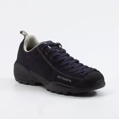 Scarpa – Halbschuh aus Veloursleder Dunkelblau