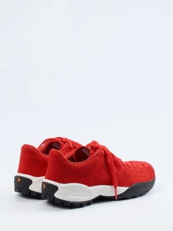 Scarpa – Outdoor-Sneaker aus gestricktem Textil rot
