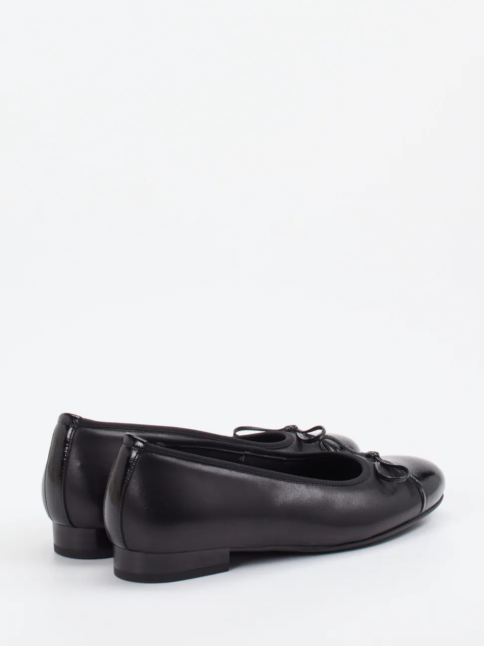 Semler – Ballerinas aus Kalbleder mit Lackkappe