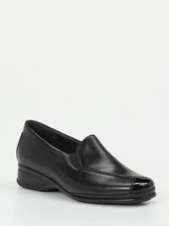 Semler – Bequem-Loafer aus Kalbleder schwarz