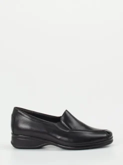 Semler – Bequem-Loafer aus Kalbleder schwarz