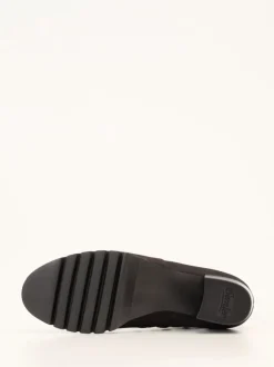 Semler – Blockabsatz-Stiefelette aus Nubukleder schwarz