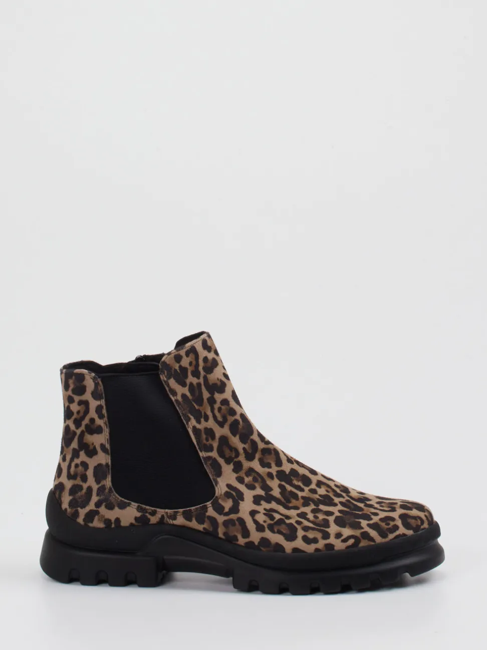 Semler – Chelsea Boots aus geprägtem Leder sandbraun
