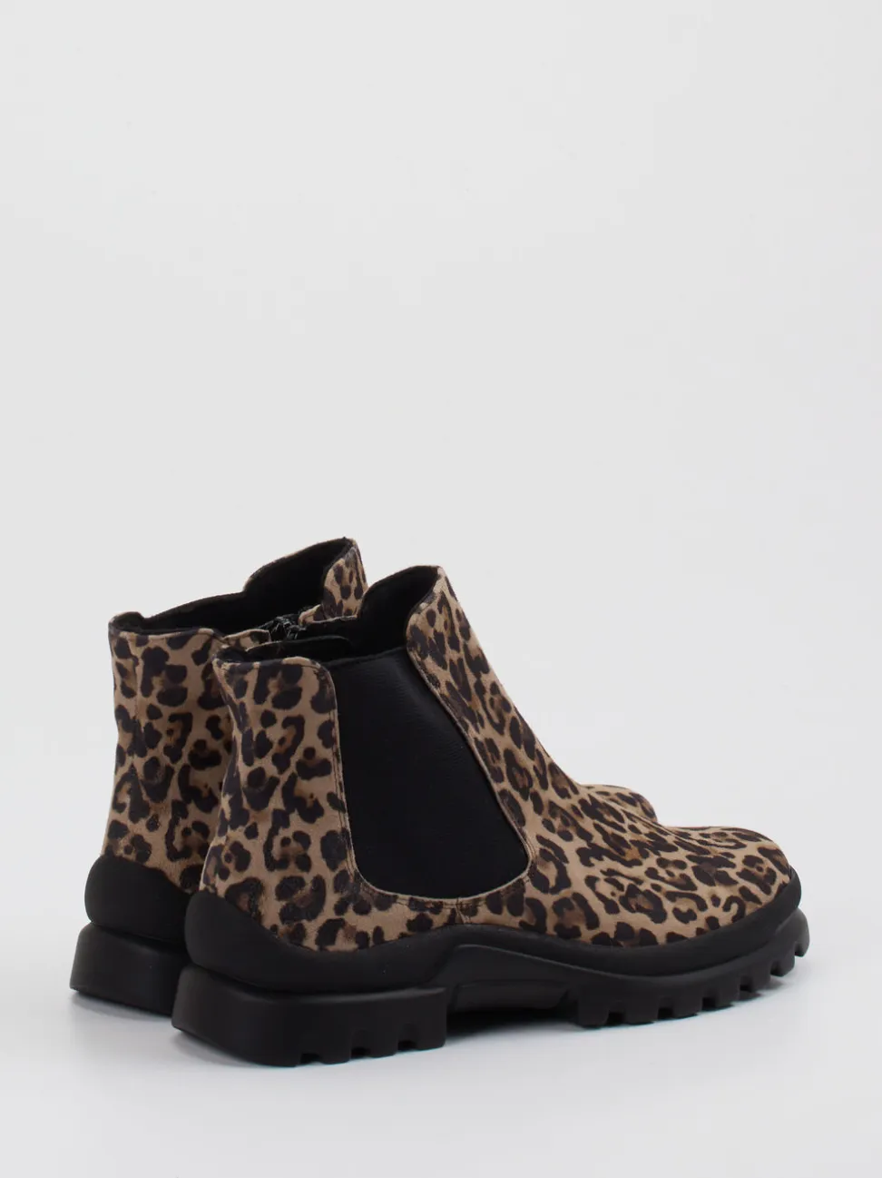 Semler – Chelsea Boots aus geprägtem Leder sandbraun