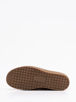 Semler – Chelsea-Stiefelette aus Veloursleder ziegelrot