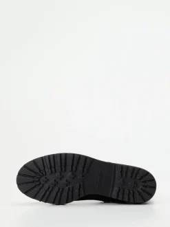 Semler – Chelsea-Stiefelette aus Nubukleder schwarz