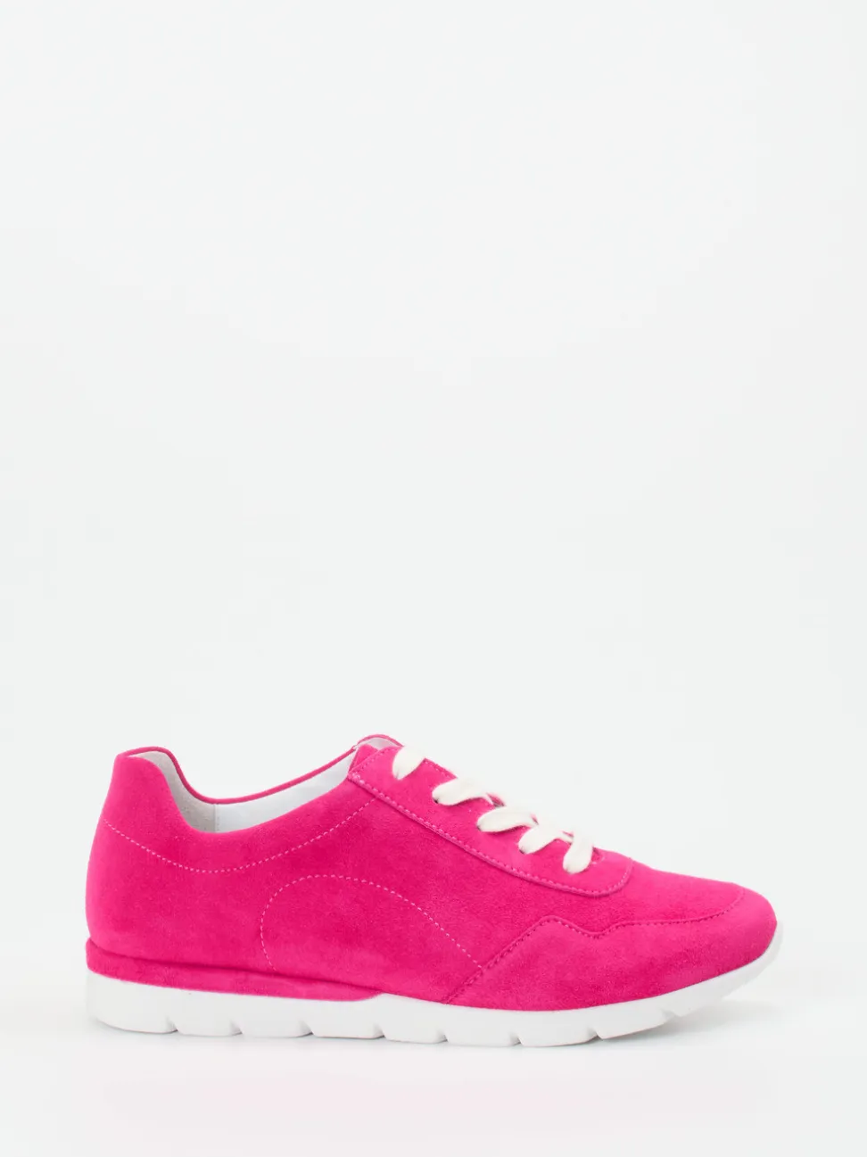 Semler – Damen-Sneaker aus Veloursleder pink