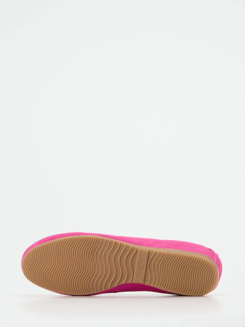 Semler – Freizeitsneaker aus Veloursleder pink