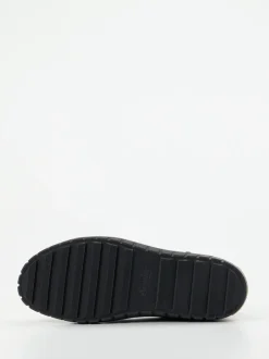 Semler – High-Top Sneaker aus Kalbleder schwarz
