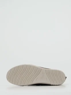 Semler – High-Top Sneaker aus Veloursleder grün