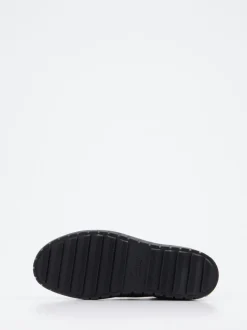 Semler – High-Top Sneaker aus Veloursleder grau