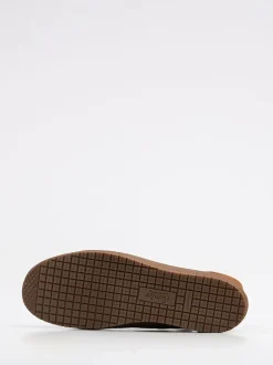 Semler – Keilabsatz-Boots aus Veloursleder braun