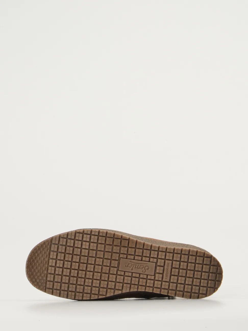 Semler – Keilboots aus Veloursleder cognacfarben
