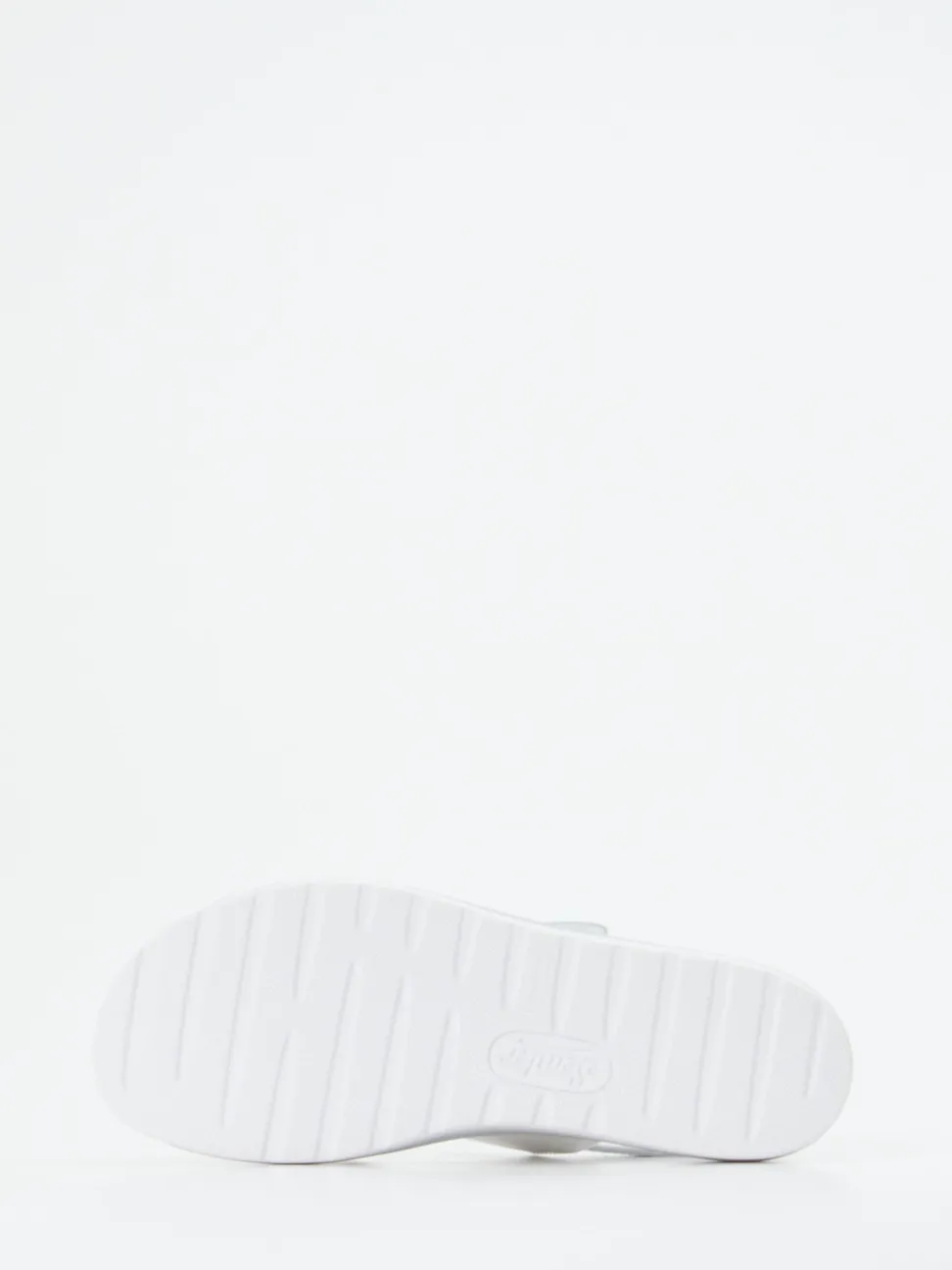 Semler – Klettsandalette aus Lackleder weiß