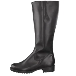 Semler – kniehohe Stiefel aus Kalbleder schwarz