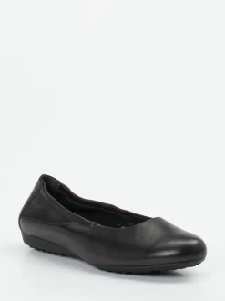 Semler – Komfort-Ballerinas aus Kalbleder schwarz