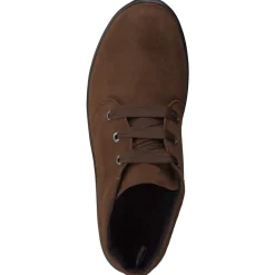 Semler – Komfort-Bootie aus Veloursleder braun