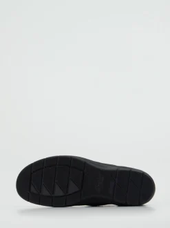 Semler – Komfort-Boots aus Veloursleder schwarz