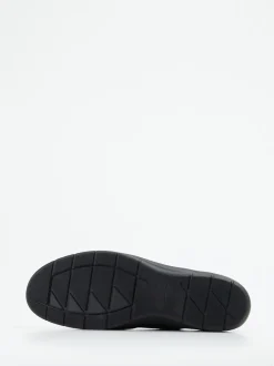 Semler – Komfort-Halbschuh aus Veloursleder schwarz