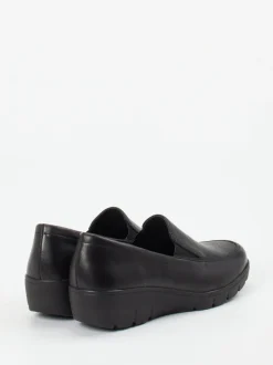 Semler – Komfort-Loafer aus Kalbleder schwarz