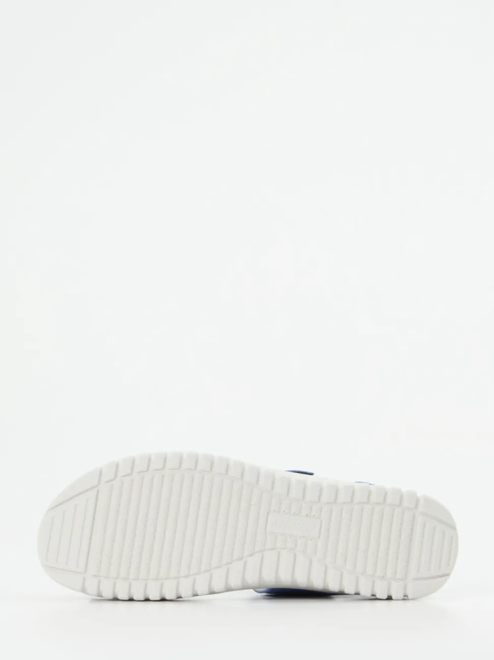 Semler – Komfortsandalen aus Veloursleder blau