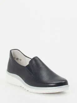 Semler – Komfort-Slipper aus Hirschleder blau