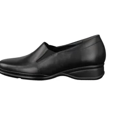 Semler – Komfort-Slipper aus Kalbleder schwarz