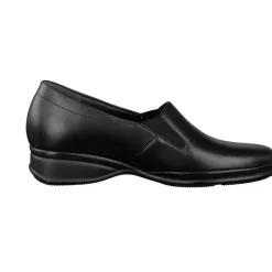 Semler – Komfort-Slipper aus Kalbleder schwarz