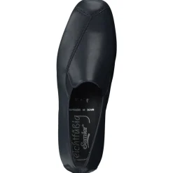 Semler – Komfort-Slipper aus Kalbleder Dunkelblau