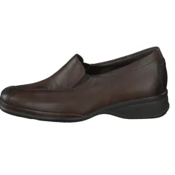 Semler – Komfort-Slipper aus Kalbleder Dunkelbraun