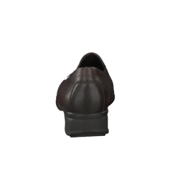 Semler – Komfort-Slipper aus Kalbleder Dunkelbraun