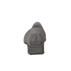 Semler – Komfort-Slipper aus Veloursleder Grau