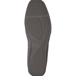Semler – Komfort-Slipper aus Veloursleder Grau