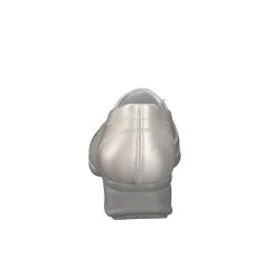 Semler – Komfort-Slipper aus Kalbleder silber