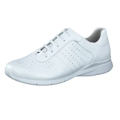 Semler – Komfort-Sneaker aus Kalbleder weiß