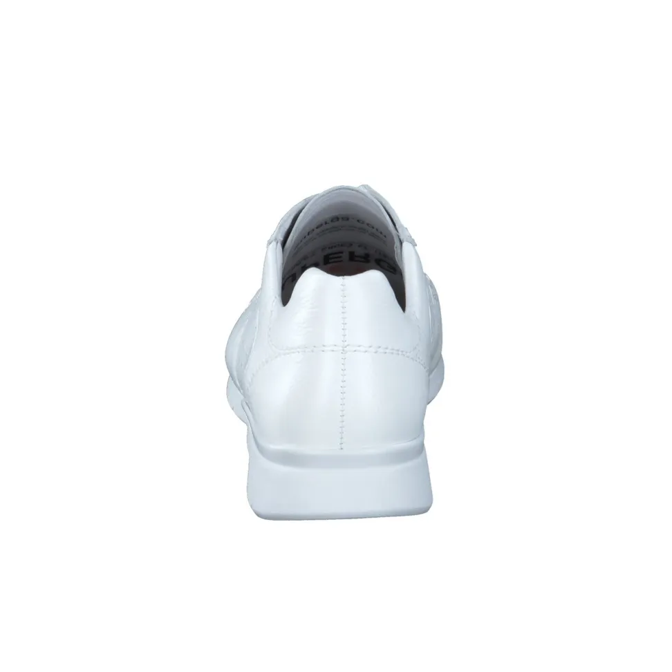 Semler – Komfort-Sneaker aus Kalbleder weiß