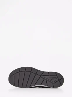 Semler – Komfort-Sneaker aus Veloursleder schwarz