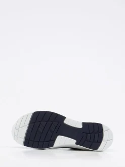Semler – Komfort-Sneaker aus Mesh und Veloursleder Dunkelblau