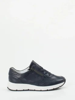 Semler – Komfort-Sneaker aus Kalbleder dunkelblau