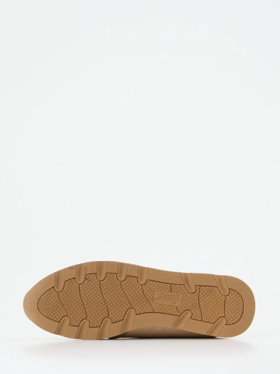 Semler – Komfort-Sneaker aus Veloursleder beige