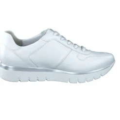 Semler – Komfort-Sneaker aus Kalbleder Offwhite