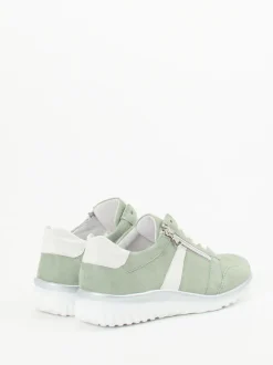 Semler – Komfort-Sneaker aus Veloursleder grün